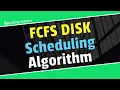 FCFS Disk Scheduling Algorithm in bangla Operating System bangla tutorial