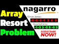 Resort the array taking absolute value of negative numbers NAGARRO CODING ROUND MyCodeShala