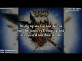 MUNICIPAL WASTE - GRAVE DIVE (LYRICS ON SCREEN)