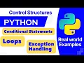Python Conditional Statements Loops Exception Handling