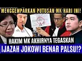 GEMPAR PUTUSAN MK!! IJAZAH JOKOWI AKHIRNYA DIPUTUSKAN, BENAR PALSU⁉️