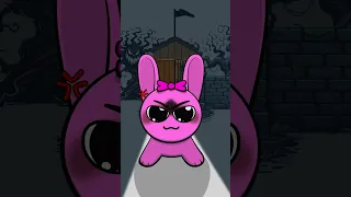 SPRUNKI Horror Unstoppable Pink Attacked Everyone At Night Sprunki Incredibox Funny 