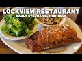 Lunch at Lockview Restaurant in Sault Ste Marie Michigan