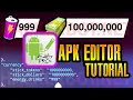 How to Hack all Android Games using APK Editor How to Mod any Game APK Tutorial 2024