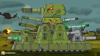كرتون الدبابات  مواجهة       ضد تيربيتز دندنها