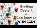 How machines learn to predict - Gradient Descent Cost function TUTORIAL