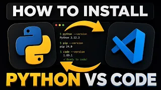 How To Install Python In VScode - How To Setup VScode For Python Python In VSCode