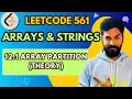 561 1 Array Partition Theory Array And String Playlist