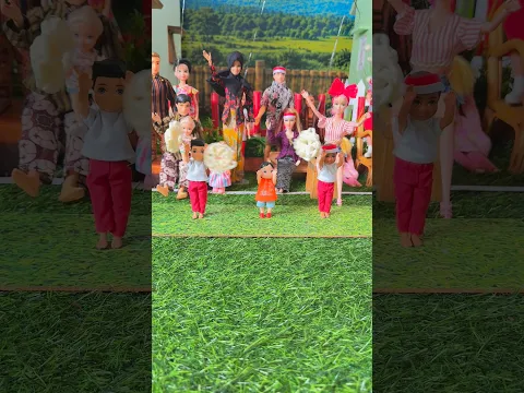 Lomba makan kerupuk #barbiejowo