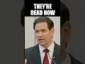 Listen to Press Go Quiet as Rubio Reveals Details of Secret U S Attack