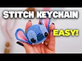 PERFECT Stitch amigurumi keychain tutorial