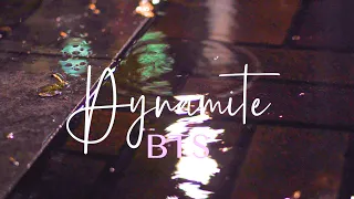 Download 빗소리와 함께 듣는 BTS의 Dynamite 발라드 버전 MP3