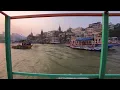 Evening Boat Ride to Kashi || Enjoy the view with 4K Quality 🕉️