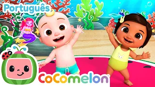 Bebê Tubarão e a Sereia e o Ônibus de Aniversário! | Músicas Infantis e Desenhos em Português