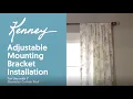 Kenney 1 Adjustable Brackets Installation