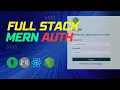 FULL STACK MERN AUTH User authentication JWT Node js MongoDB React Context Api