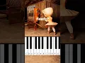 Tung Tung Tung Sahur \u0026 Ballerina Cappuccina BTS | Piano Tutorial #shorts
