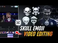 Trending Capcut Skull Emoji Edit Skull Emoji Editing In Capcut Skull Face Edit In Capcut