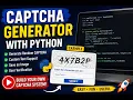 Build CAPTCHA Generator in Python Mini Project Using ImageCaptcha PIL Beginner Python Project