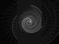 Fibonacci Spiral String Art
