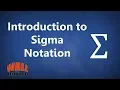 Sigma Notation - Introduction