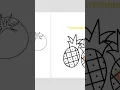 Simple Fruits and Vegetables coloring pages for Theraphy