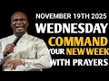 [Wednesday 19th November,2025]Start Your Morning With Prayer Spiritual Prayer  Apostle Joshua Selman