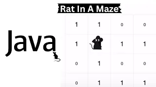 Rat in a Maze Explained with Java Code Backtracking Made Easy