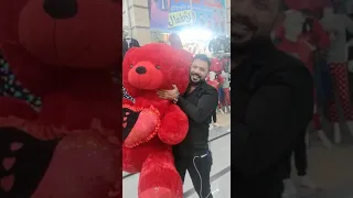 عيد الحب اله دب احمر 