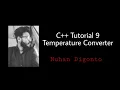 C Bangla Tutorial Temperature converter Tutorial 9