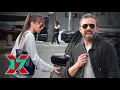 Ben Affleck Picks Up Luciana Barroso Matt Damon s Wife Before Hitting Studio