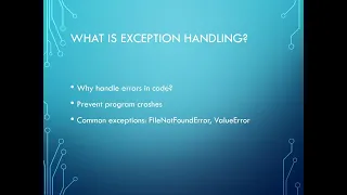 Python File Handling Exception Handling CSV JSON Text Files