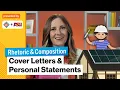 How to Write a Cover Letter or Personal Statement Rhetoric Composition Study Hall