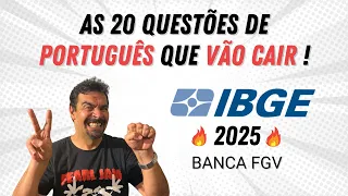 Quer ser aprovado no IBGE 2025? Acerte essas 20 questões de Português