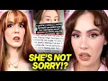 Leah Ashe Getting DRAGGED Again After FAKE APOLOGY Leaks This is bad