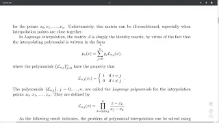 lagrange interpolation in Fortran