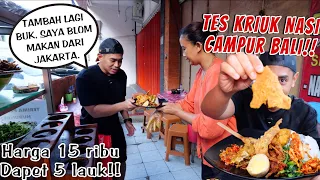 PRANK PEDAGANG NASI CAMPUR BALI GAK BERHENTI NAMBAH!!