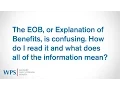TRICARE4u FAQs - Explanation of Benefits