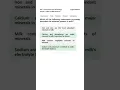 Milk Minerals Quiz Which statements are true about calcium phosphorus and more