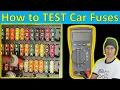 How to Test Car Fuses With a Multimeter - Continuity Check