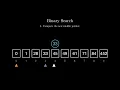 Binary Search algorithm visualisation