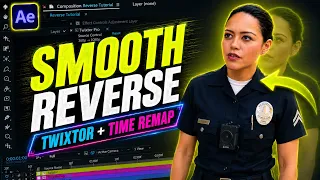 How to Make a SMOOTH Reverse in After Effects Twixtor Time Remapping