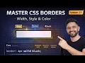 CSS Border Tutorial for Beginners Width Style Color Explained Lesson 23 2026