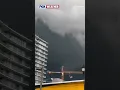 Ominous Clouds Take Over the Sky Above Asbury Park New Jersey as Severe Storms Slammed the Region