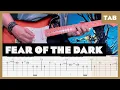 Download Lagu Iron Maiden - Fear of the Dark - Guitar Tab | Lesson | Cover | Tutorial