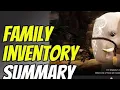 BDO Family Inventory