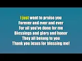Maurette Brown Clark - I Just Wanna Praise You - Karaoke Version