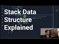 How to Build a Stack Data Structure for Job Interviews Vanilla Javascript