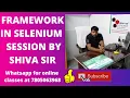 What Is Selenium Framework Selenium Tutorial Data driven framework Keyword framework Hybrid