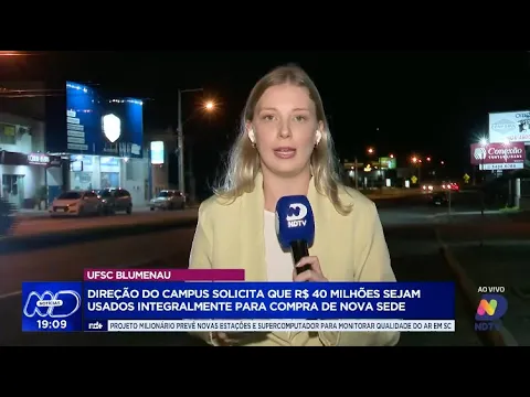Direção do campus da UFSC em Blumenau solicita R$ 40 milhões para compra de nova sede